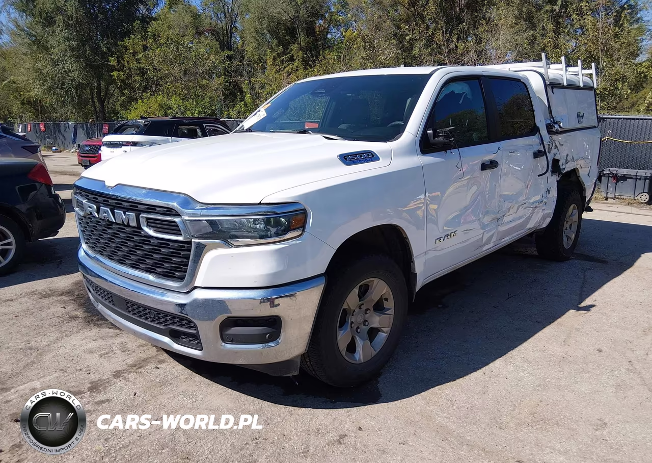 2025 Ram 1500 Tradesman 4X4 5'7 Box VIN:1C6RRFGG9SN192194 - 2