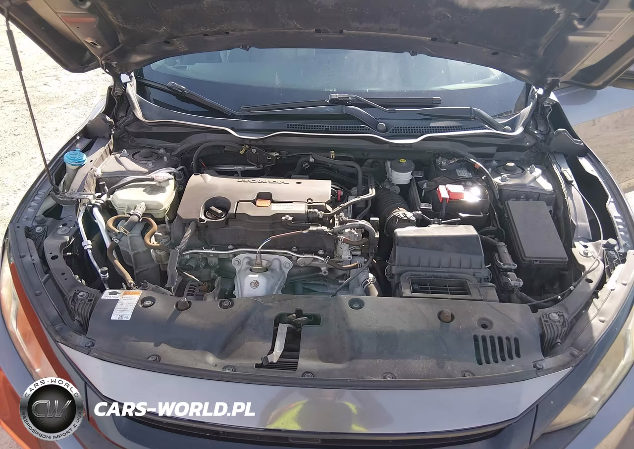 2019 Honda Civic Lx VIN:19XFC2F66KE007425 - 10