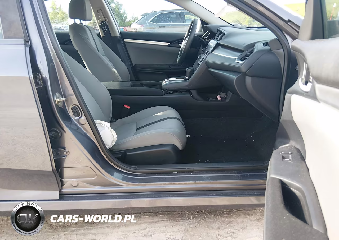 2019 Honda Civic Lx VIN:19XFC2F66KE007425 - 5