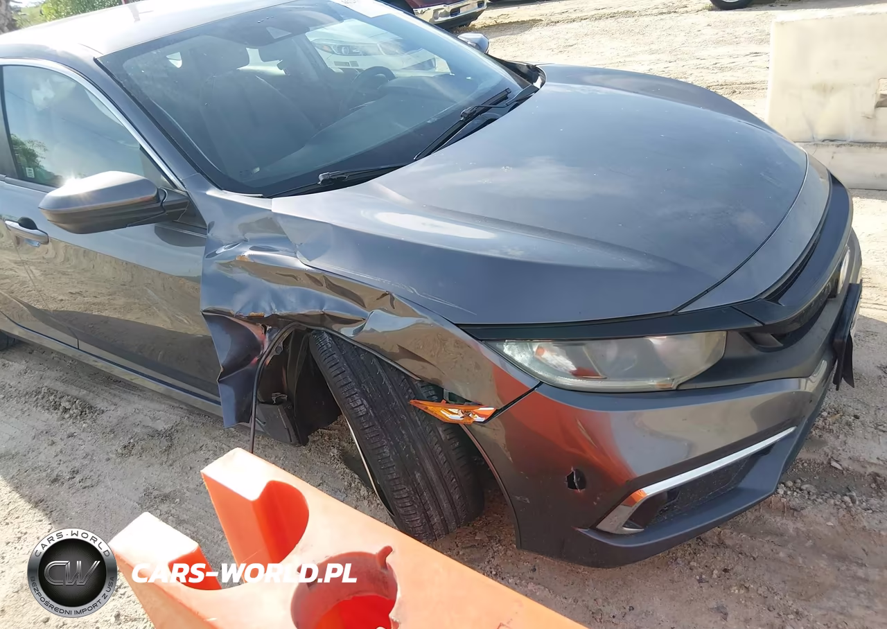 2019 Honda Civic Lx VIN:19XFC2F66KE007425 - 6