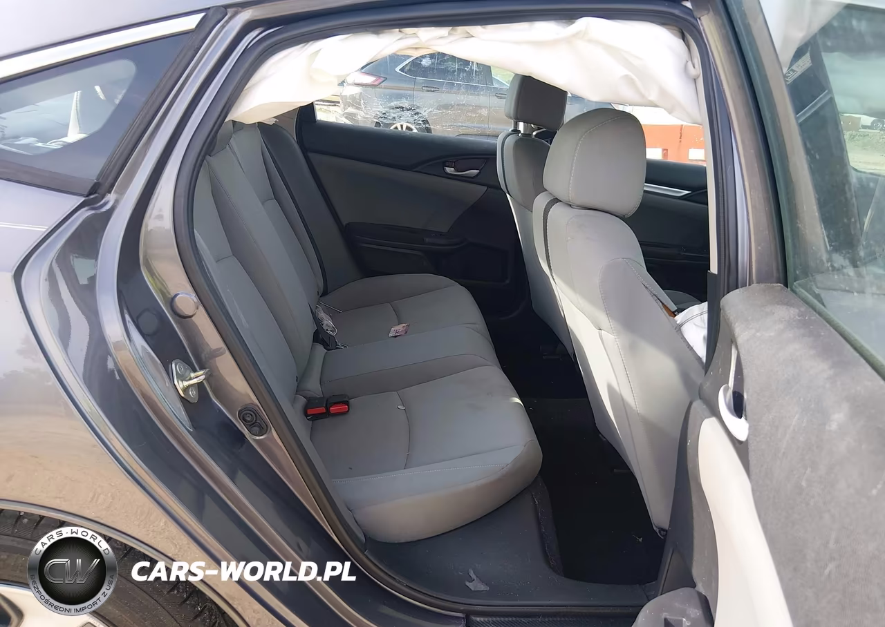 2019 Honda Civic Lx VIN:19XFC2F66KE007425 - 8