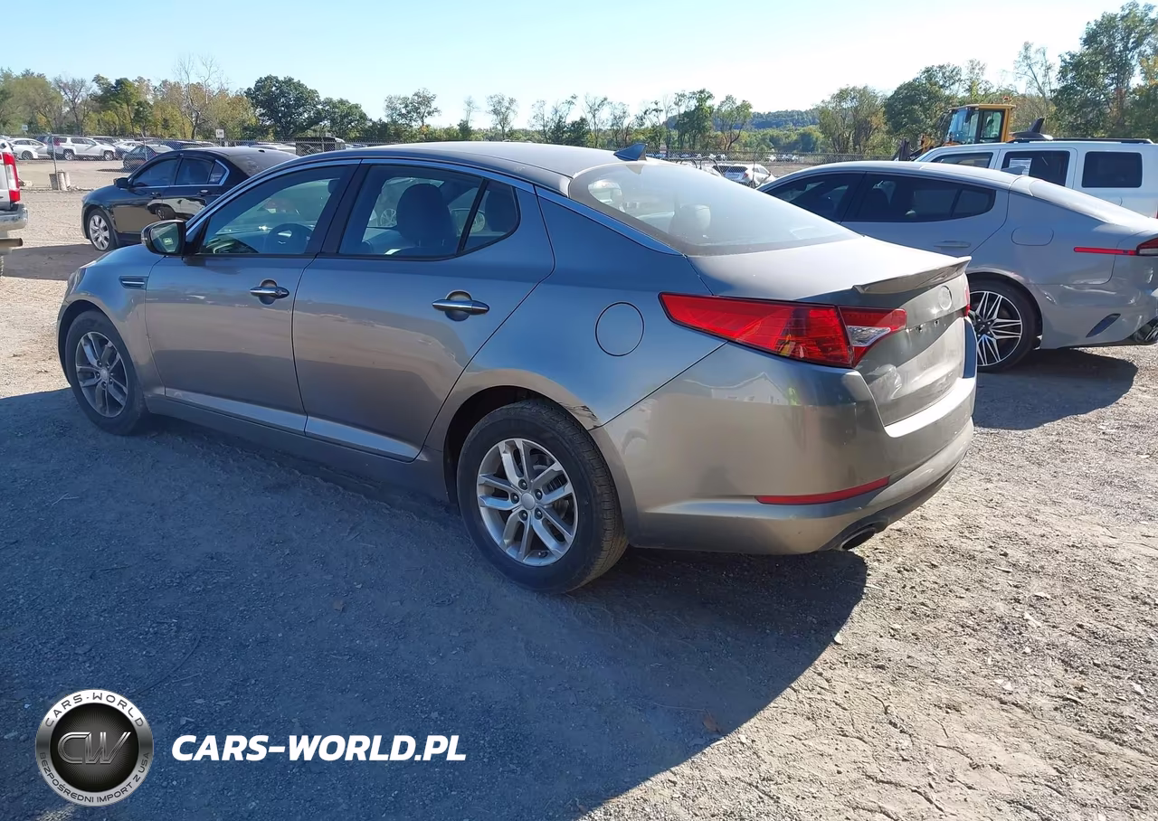 2012 Kia Optima Lx VIN:5XXGM4A70CG045741 - 3