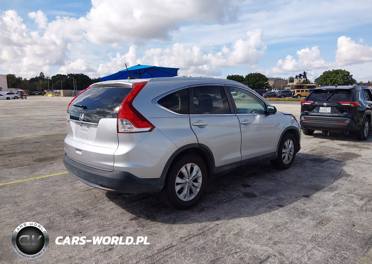 2013 Honda Cr-V Ex-L VIN:5J6RM3H70DL040642 - 4