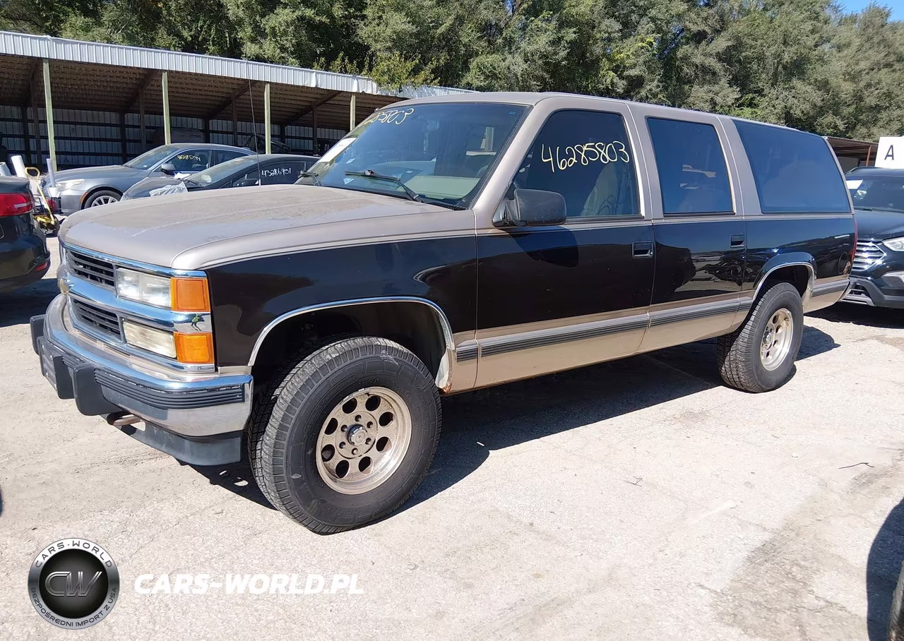 1993 Chevrolet Suburban K1500 VIN:1GNFK16K6PJ355088 - 2