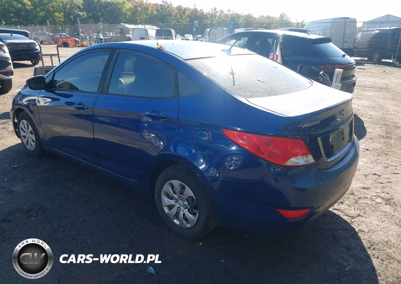 2017 Hyundai Accent Se VIN:KMHCT4AE7HU216059 - 3