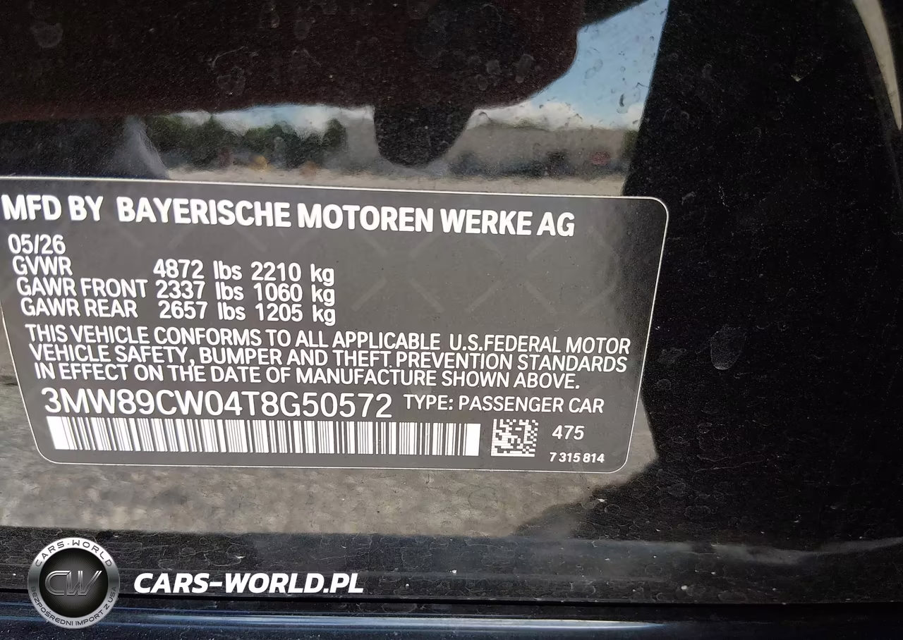 2026 BMW 330I xDrive Na VIN:3MW89CW04T8G50572 - 9