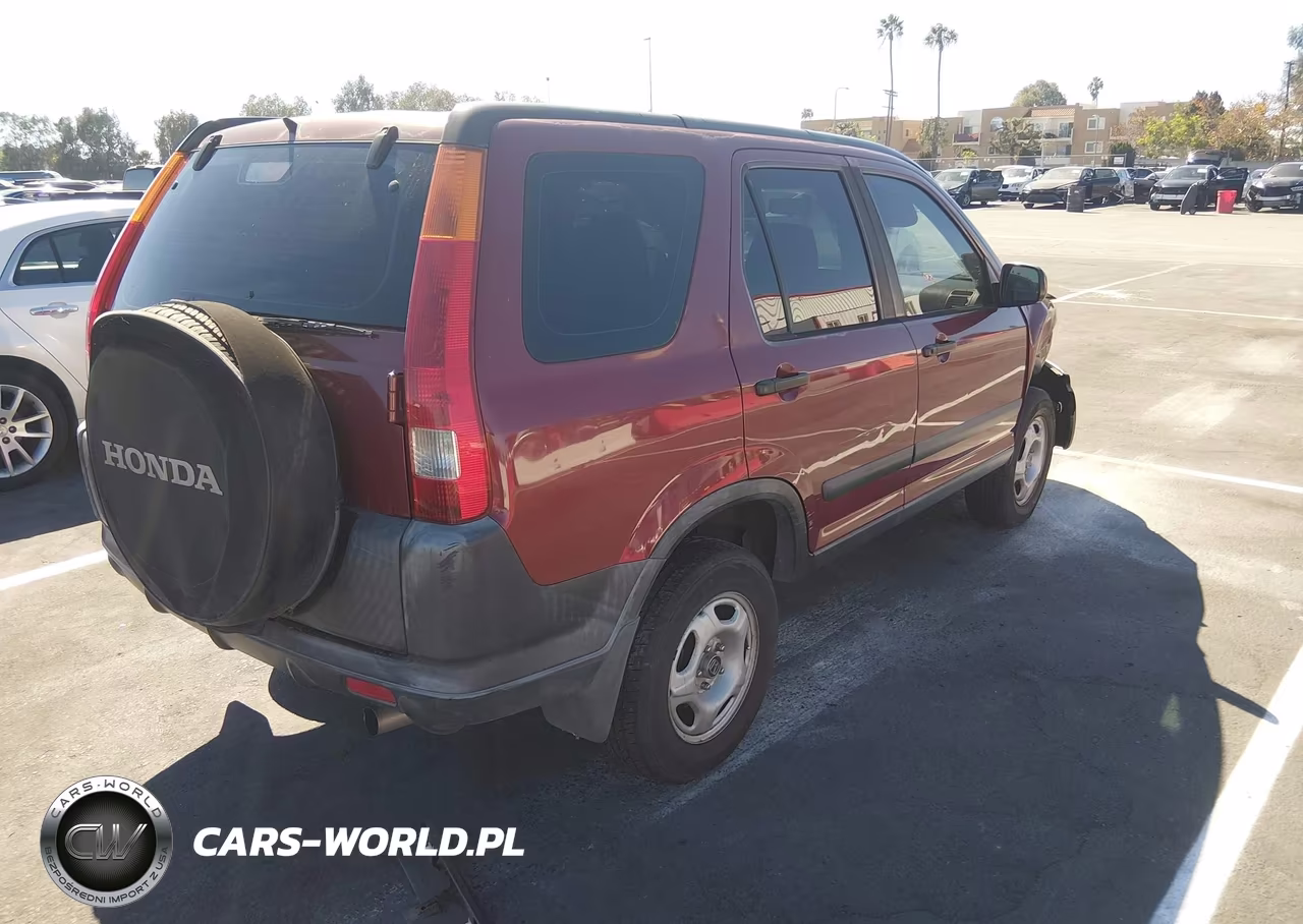 2003 Honda Cr-V Lx VIN:JHLRD68463C015453 - 4