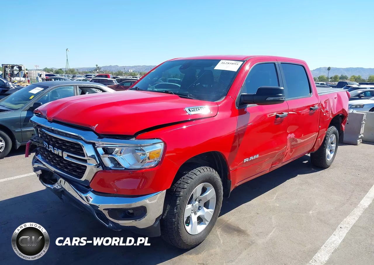 2023 Ram 1500 Lone Star 4X4 5'7 Box VIN:1C6RRFFG4PN524468 - 2