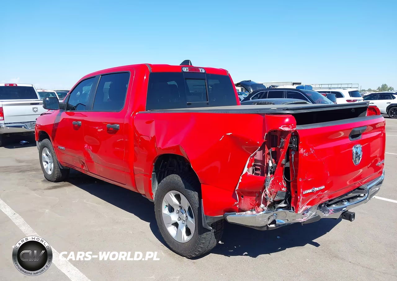 2023 Ram 1500 Lone Star 4X4 5'7 Box VIN:1C6RRFFG4PN524468 - 3