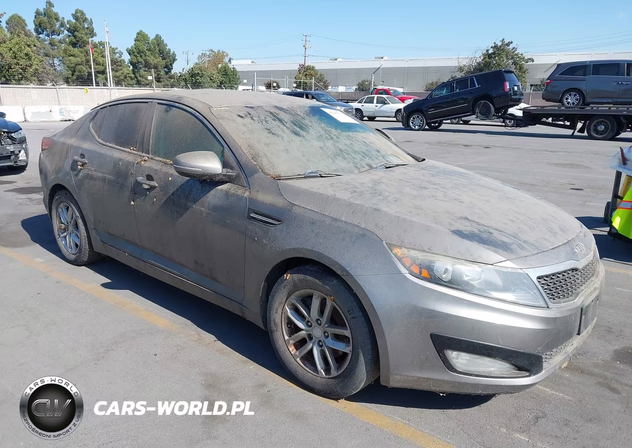 2012 Kia Optima Lx VIN:5XXGM4A71CG087027 - 1