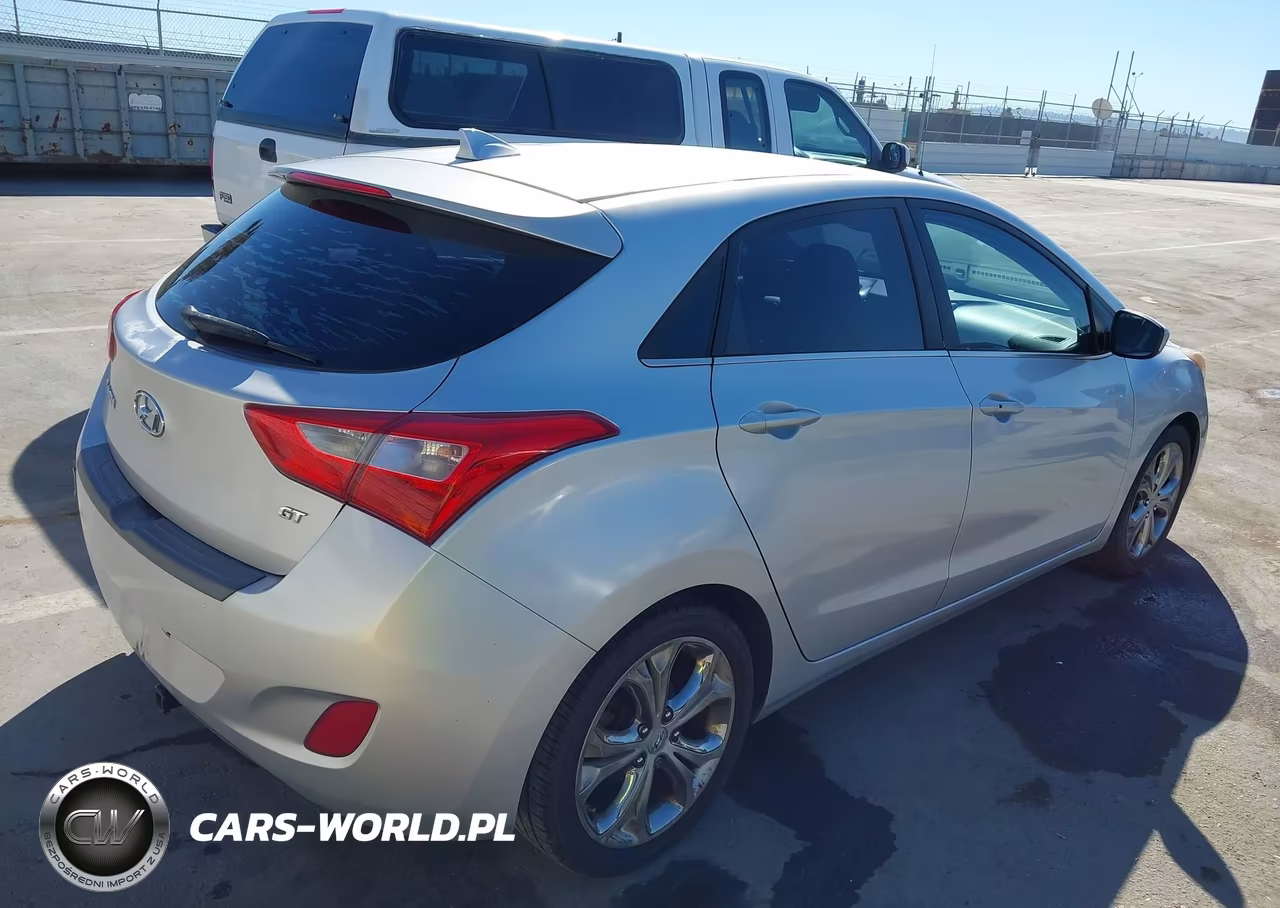 2013 Hyundai Elantra Gt VIN:KMHD35LEXDU117267 - 4