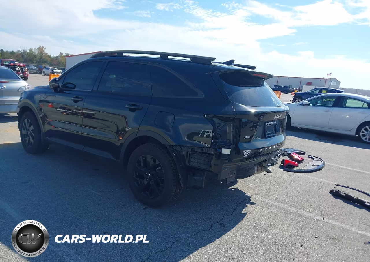 2022 Kia Sorento X-Line S VIN:5XYRLDLCXNG078279 - 3