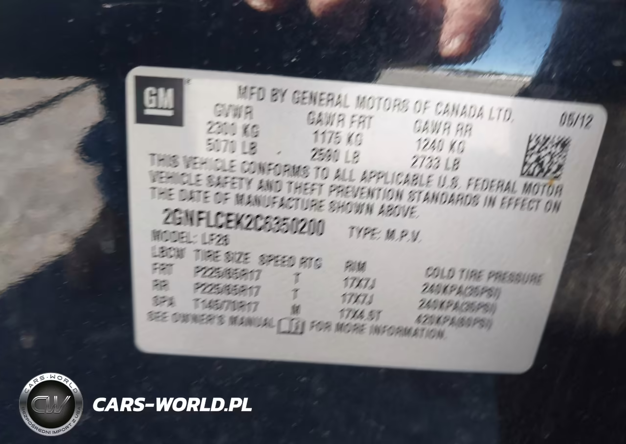 2012 Chevrolet Equinox Ls VIN:2GNFLCEK2C6350200 - 9