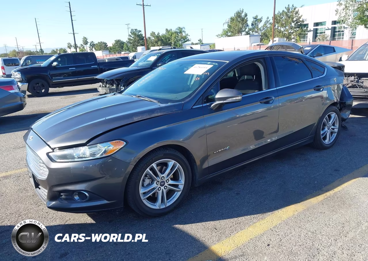 2016 Ford Fusion Hybrid Se VIN:3FA6P0LU3GR290917 - 2