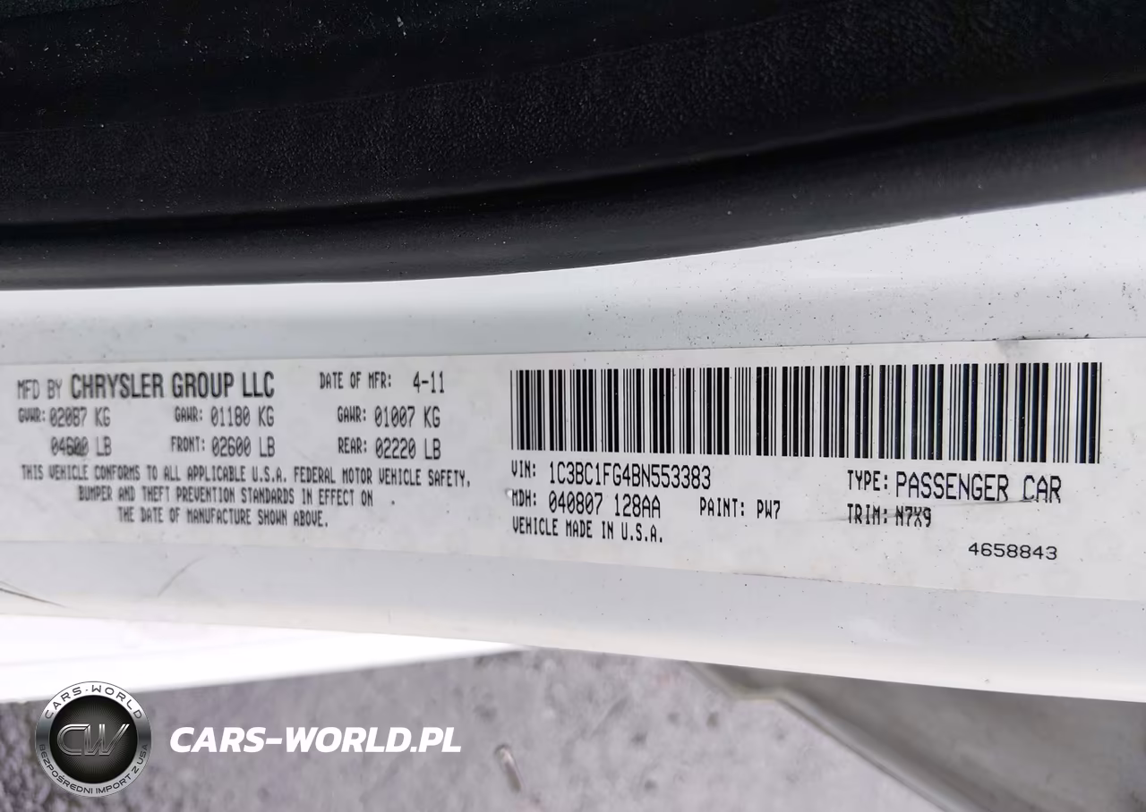 2011 Chrysler 200 Touring VIN:1C3BC1FG4BN553383 - 9