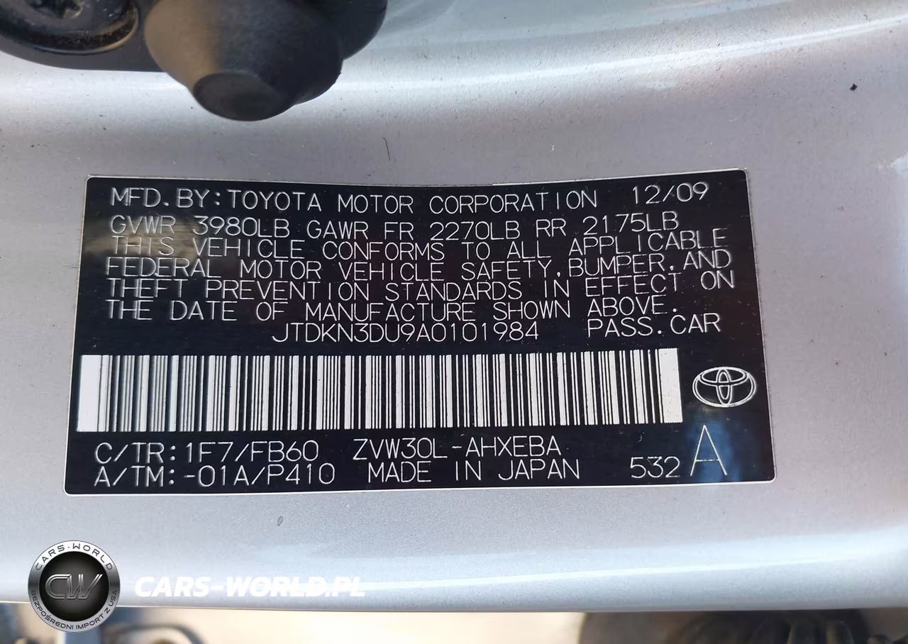 2010 Toyota Prius Iii VIN:JTDKN3DU9A0101984 - 9