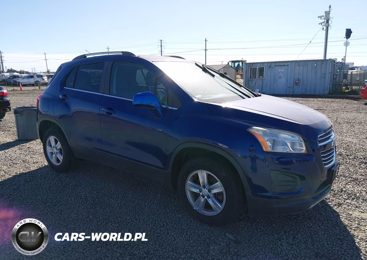 2015 Chevrolet Trax Lt VIN:3GNCJRSB1FL168911 - 1