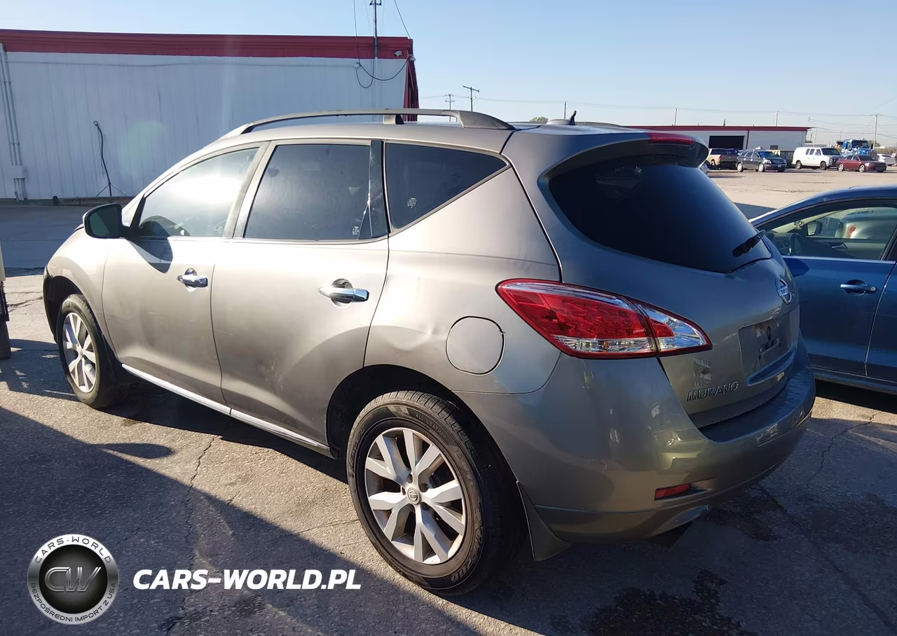 2012 Nissan Murano Sl VIN:JN8AZ1MU0CW112493 - 3