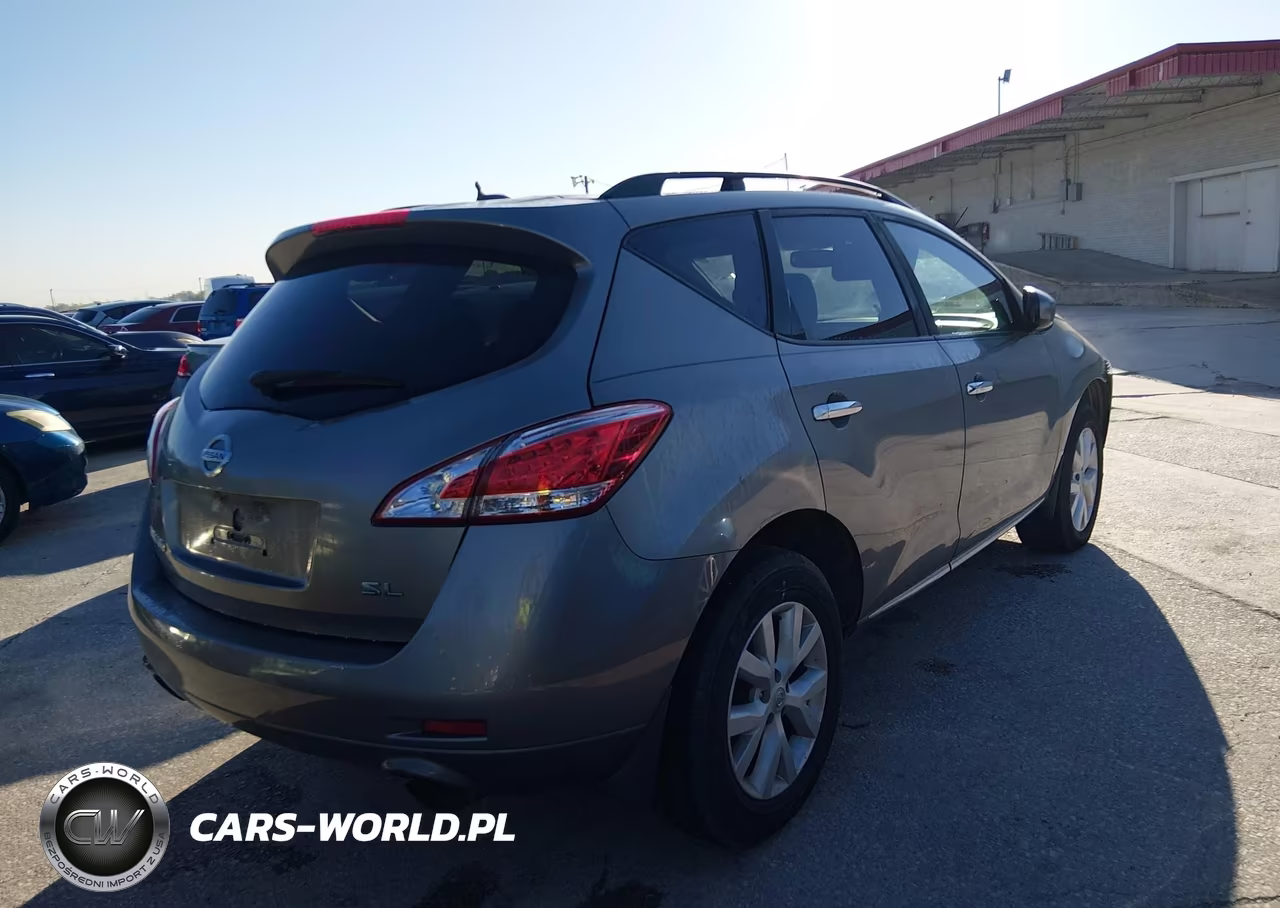 2012 Nissan Murano Sl VIN:JN8AZ1MU0CW112493 - 4
