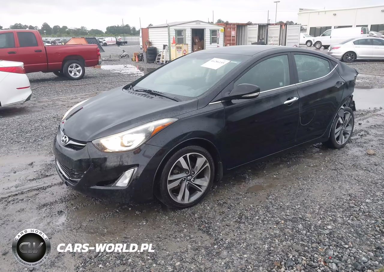 2014 Hyundai Elantra Limited VIN:KMHDH4AE7EU090500 - 2