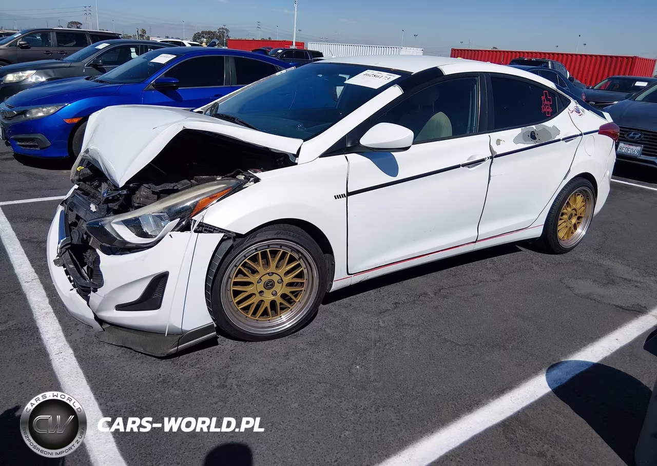 2015 Hyundai Elantra Se VIN:5NPDH4AE0FH563816 - 2