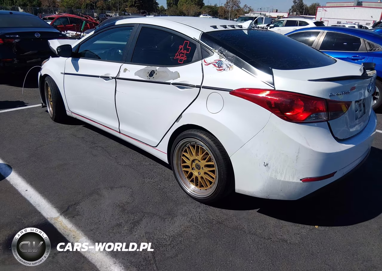 2015 Hyundai Elantra Se VIN:5NPDH4AE0FH563816 - 3