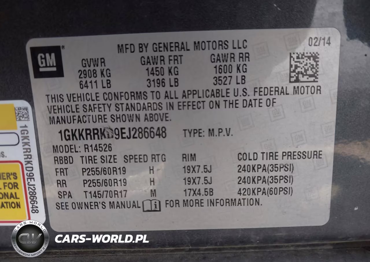 2014 GMC Acadia Slt-1 VIN:1GKKRRKD9EJ286648 - 9