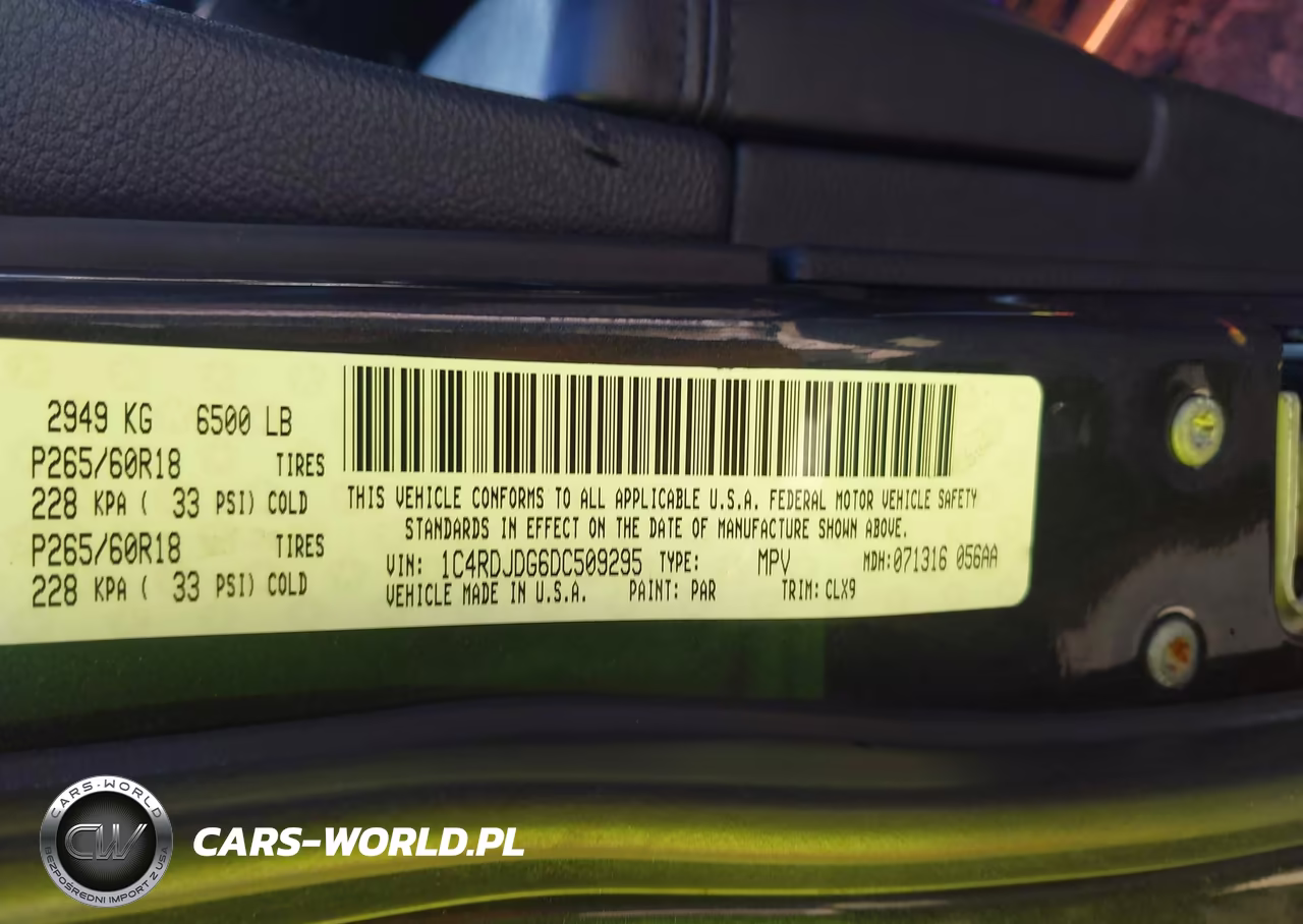 2013 Dodge Durango Crew VIN:1C4RDJDG6DC509295 - 9