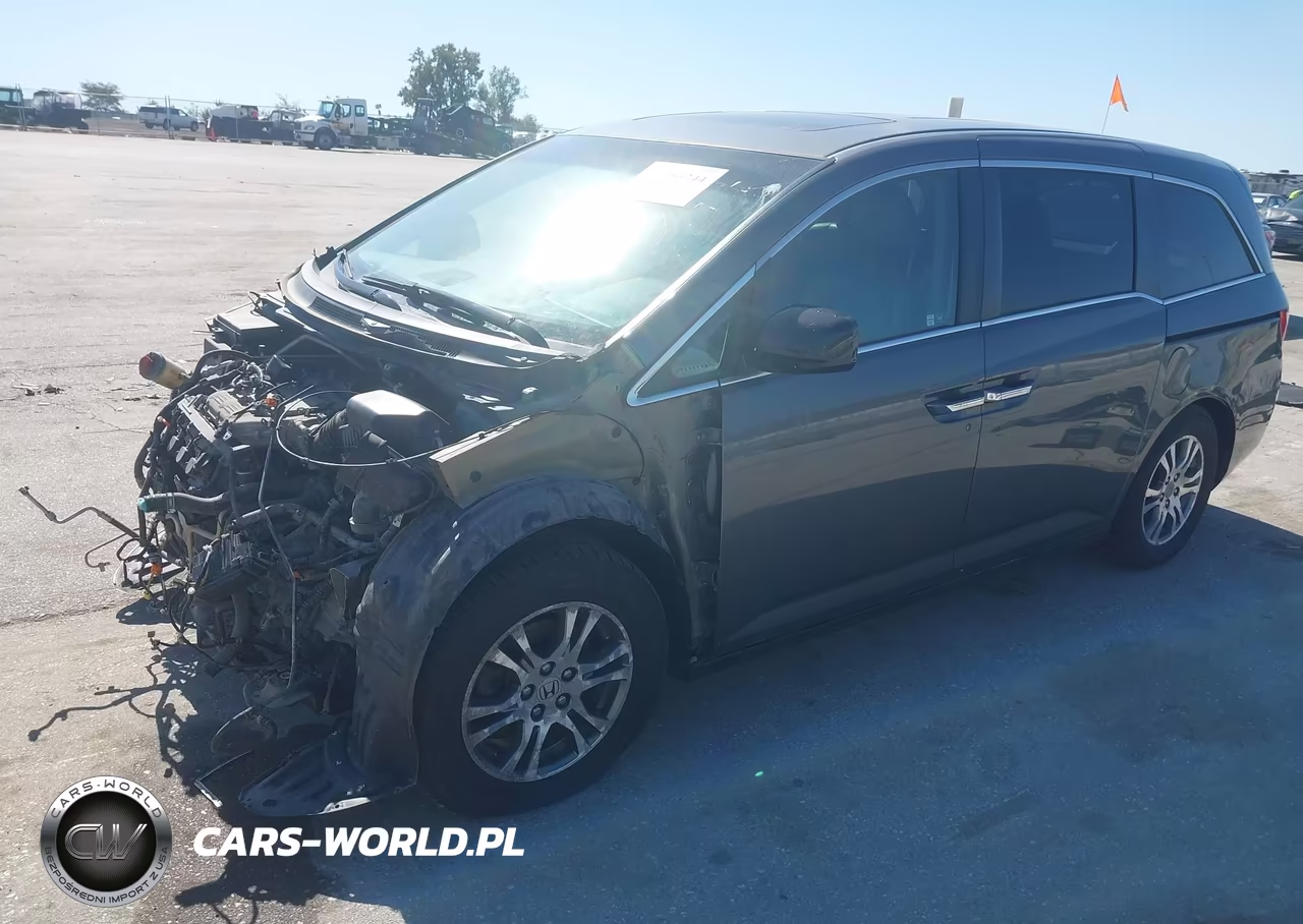 2011 Honda Odyssey Exl VIN:5FNRL5H6XBB073921 - 2
