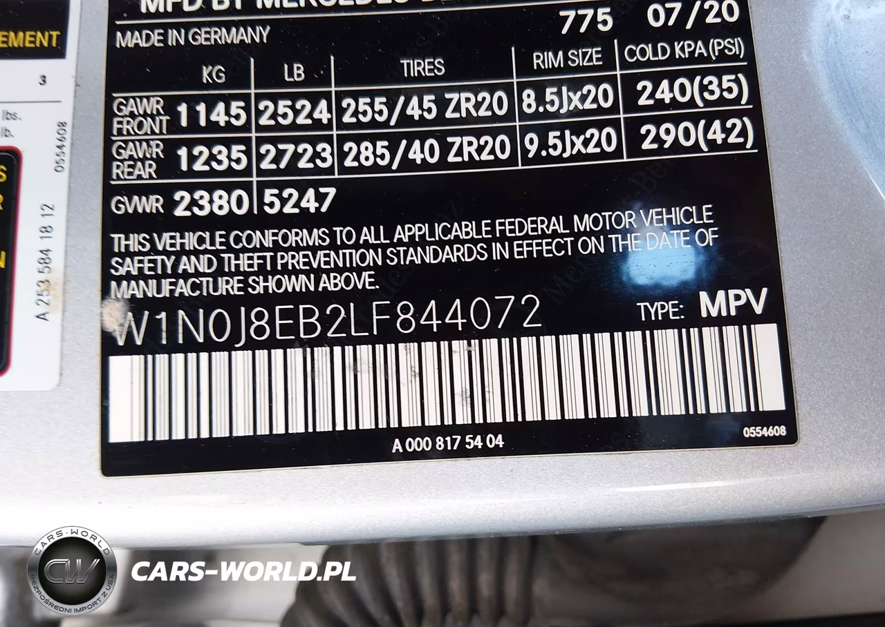 2020 Mercedes-Benz Glc 300 Coupe 4Matic VIN:W1N0J8EB2LF844072 - 9