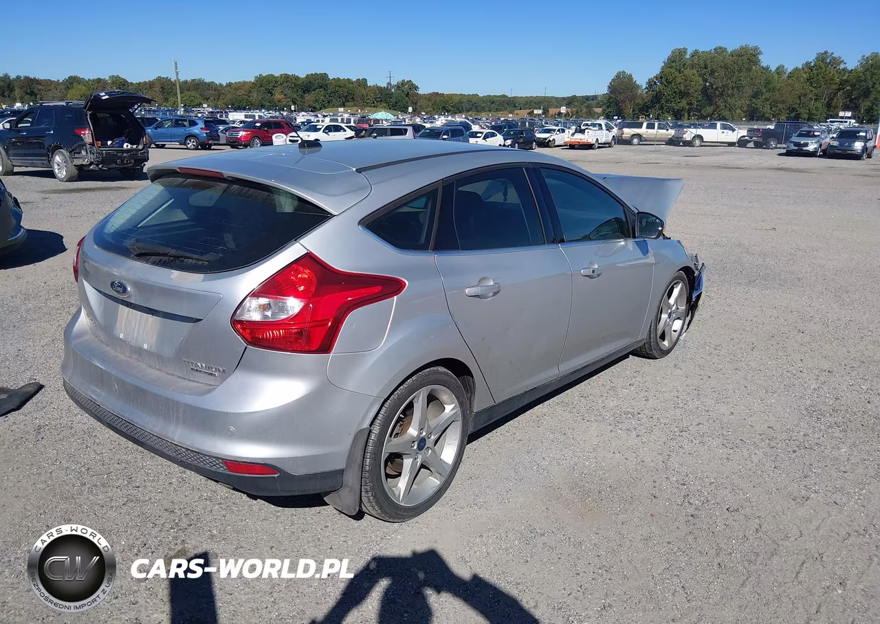 2013 Ford Focus Titanium VIN:1FADP3N29DL203391 - 4