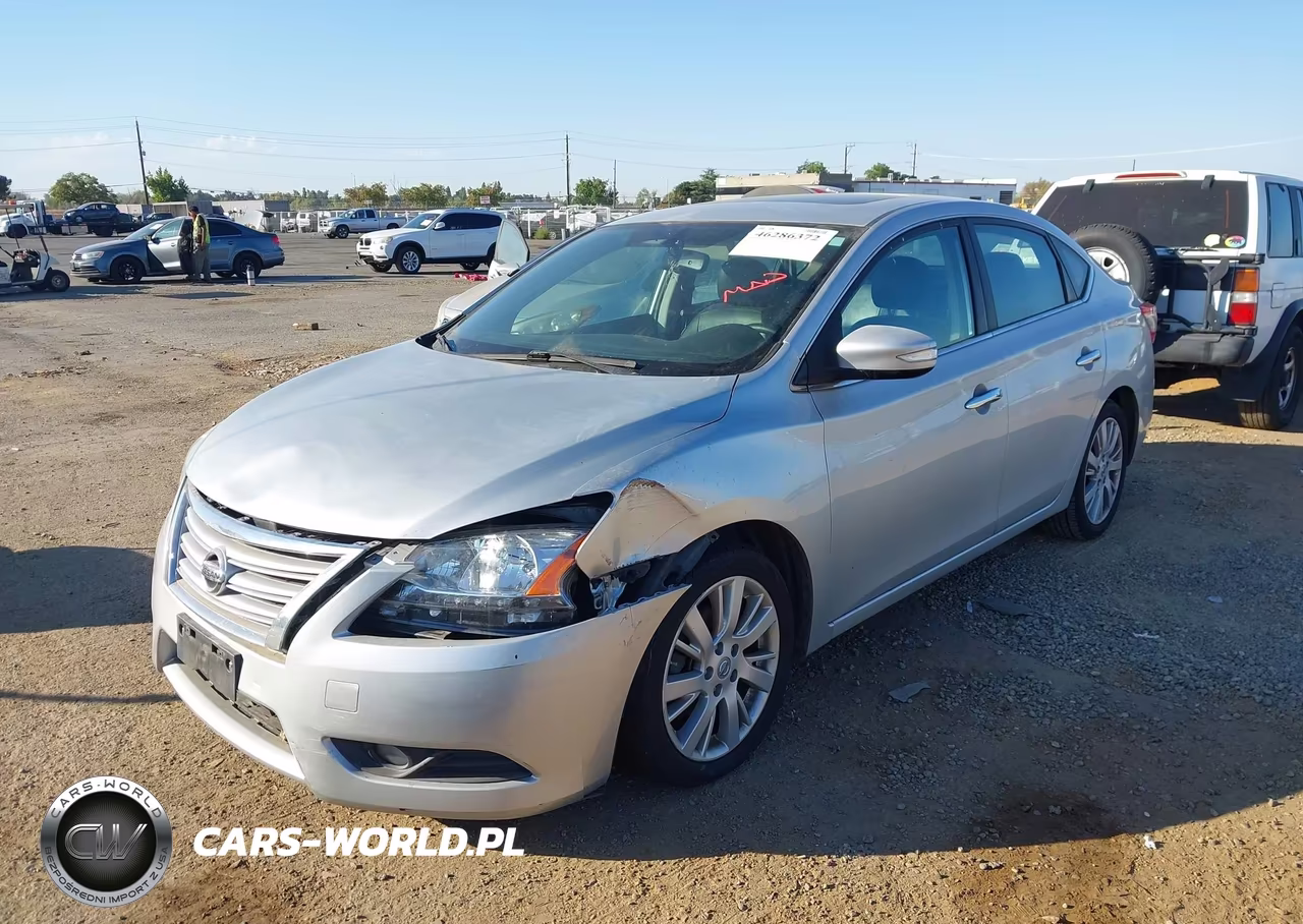 2013 Nissan Sentra Sl VIN:3N1AB7AP3DL615981 - 2