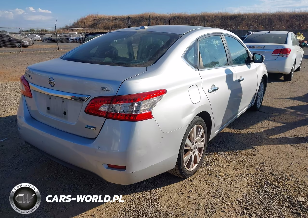2013 Nissan Sentra Sl VIN:3N1AB7AP3DL615981 - 4