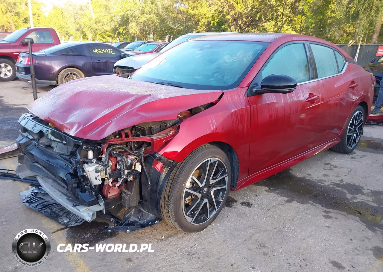 2024 Nissan Sentra Sr Xtronic Cvt VIN:3N1AB8DV2RY326942 - 2