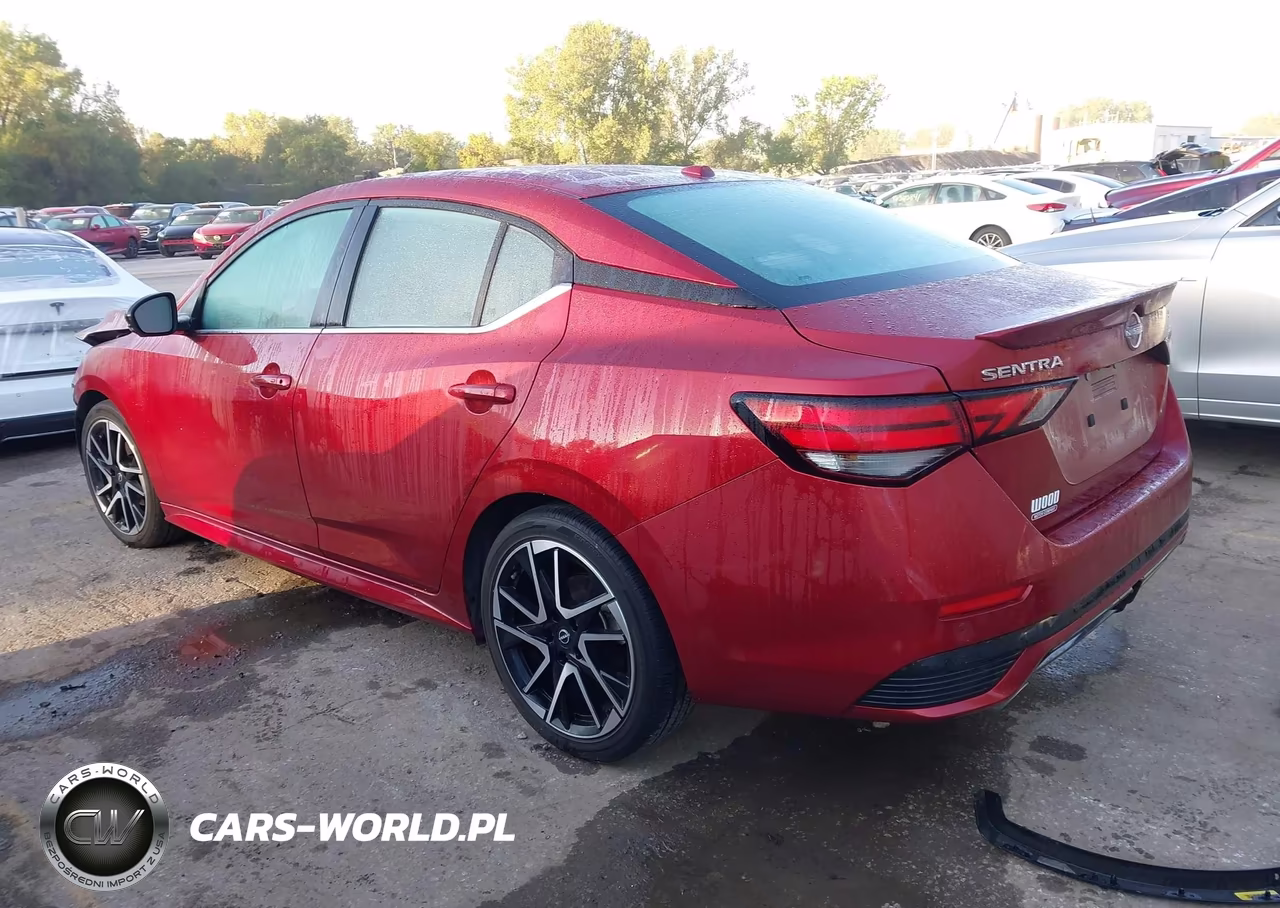 2024 Nissan Sentra Sr Xtronic Cvt VIN:3N1AB8DV2RY326942 - 3