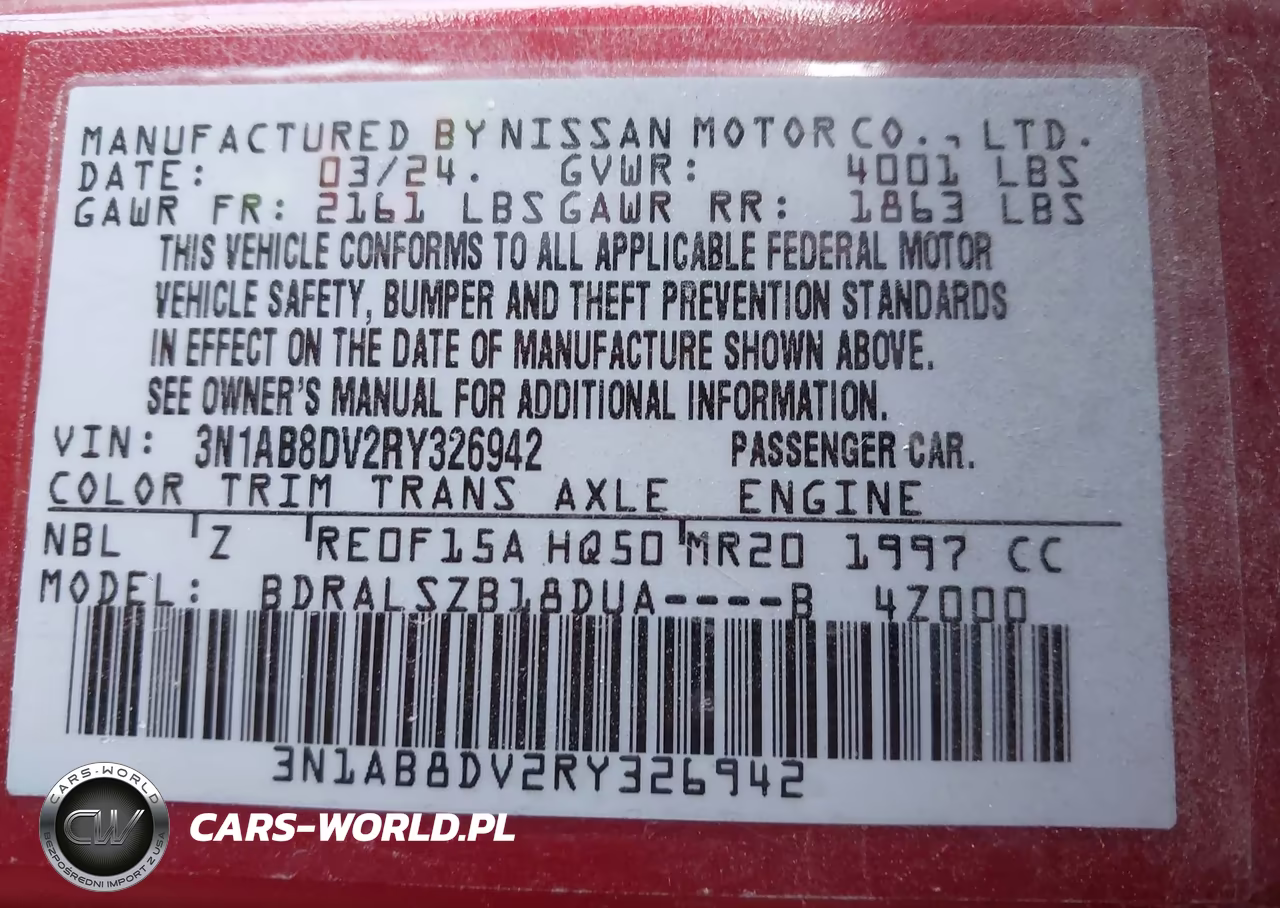 2024 Nissan Sentra Sr Xtronic Cvt VIN:3N1AB8DV2RY326942 - 9