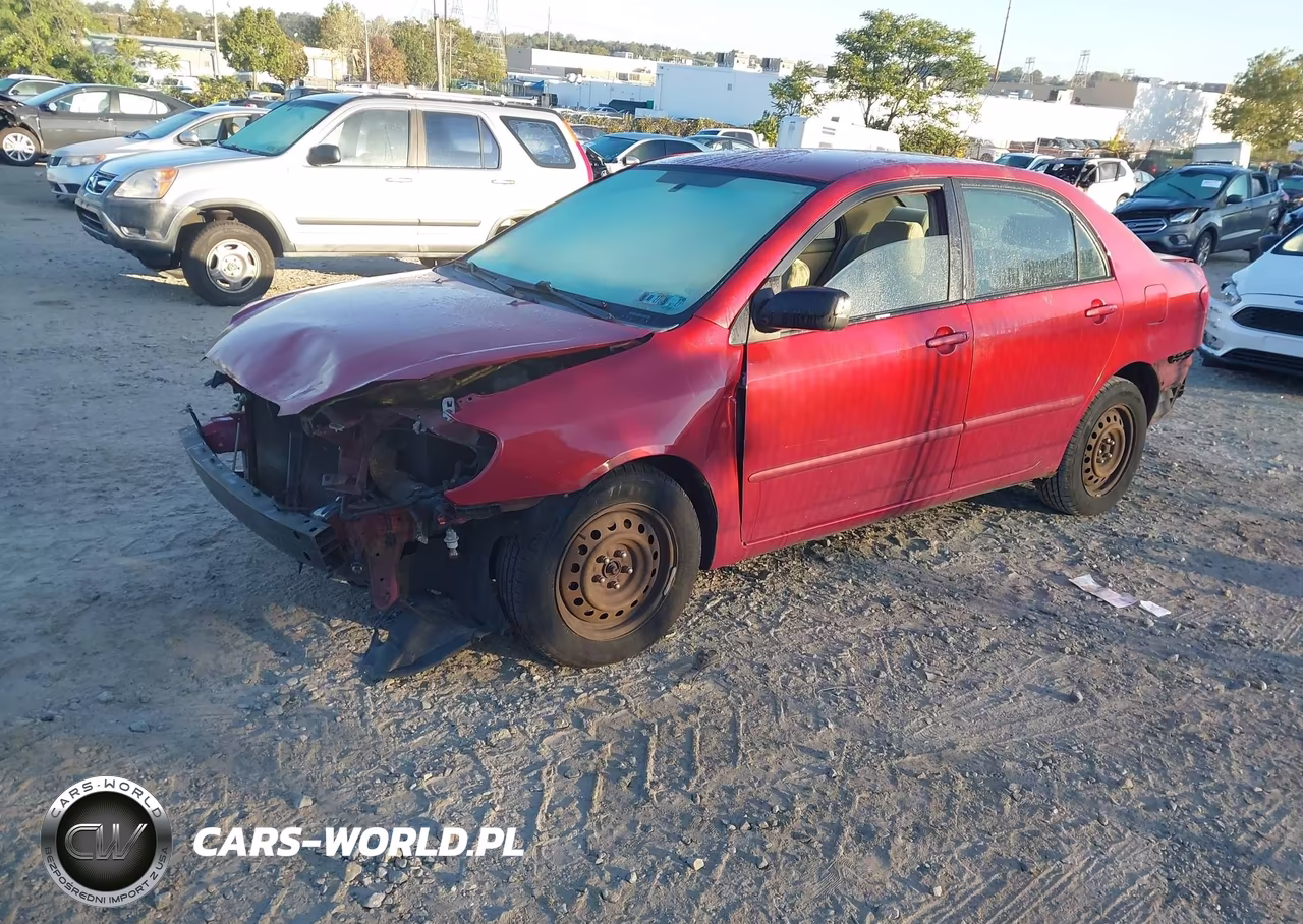 2007 Toyota Corolla Le VIN:JTDBR32E270103729 - 2