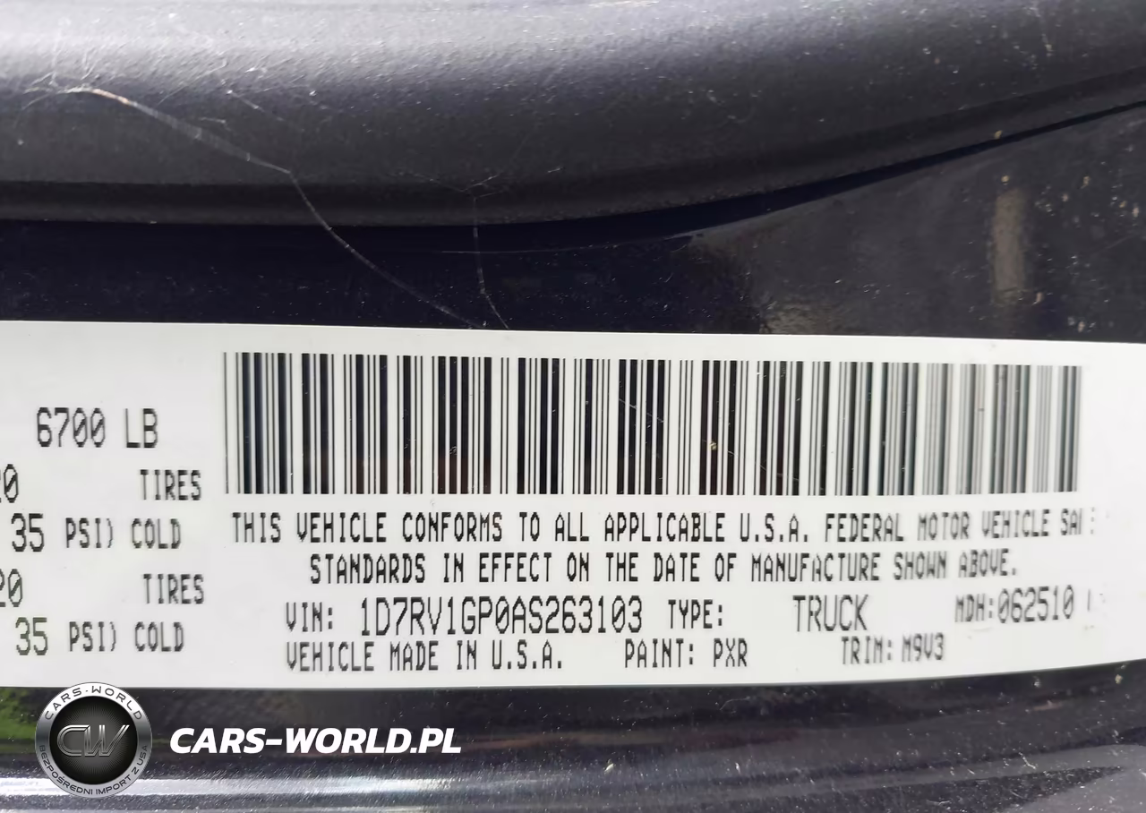 2010 Dodge Ram 1500 Slt-Sport-Trx VIN:1D7RV1GP0AS263103 - 9