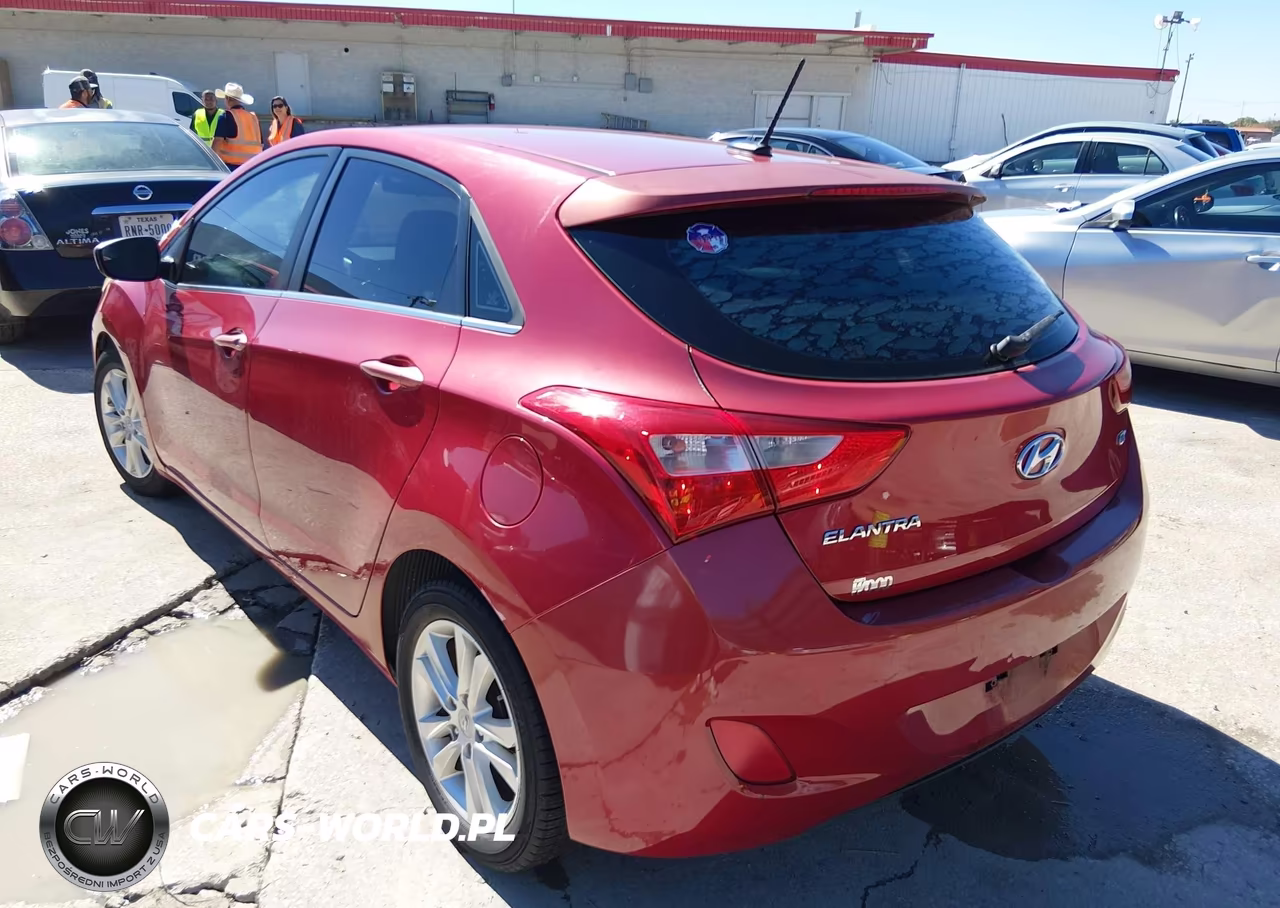 2014 Hyundai Elantra Gt VIN:KMHD35LHXEU198668 - 3