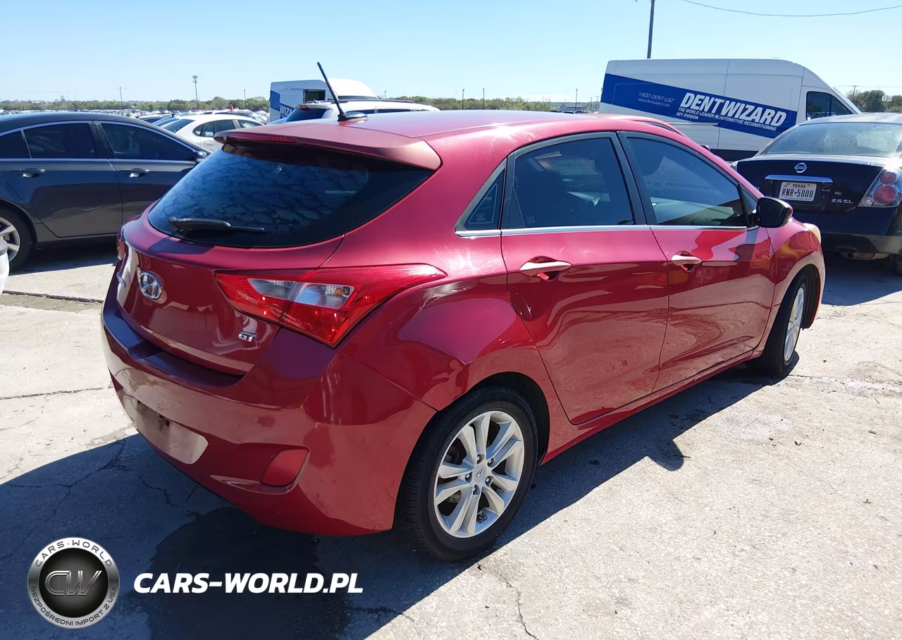 2014 Hyundai Elantra Gt VIN:KMHD35LHXEU198668 - 4
