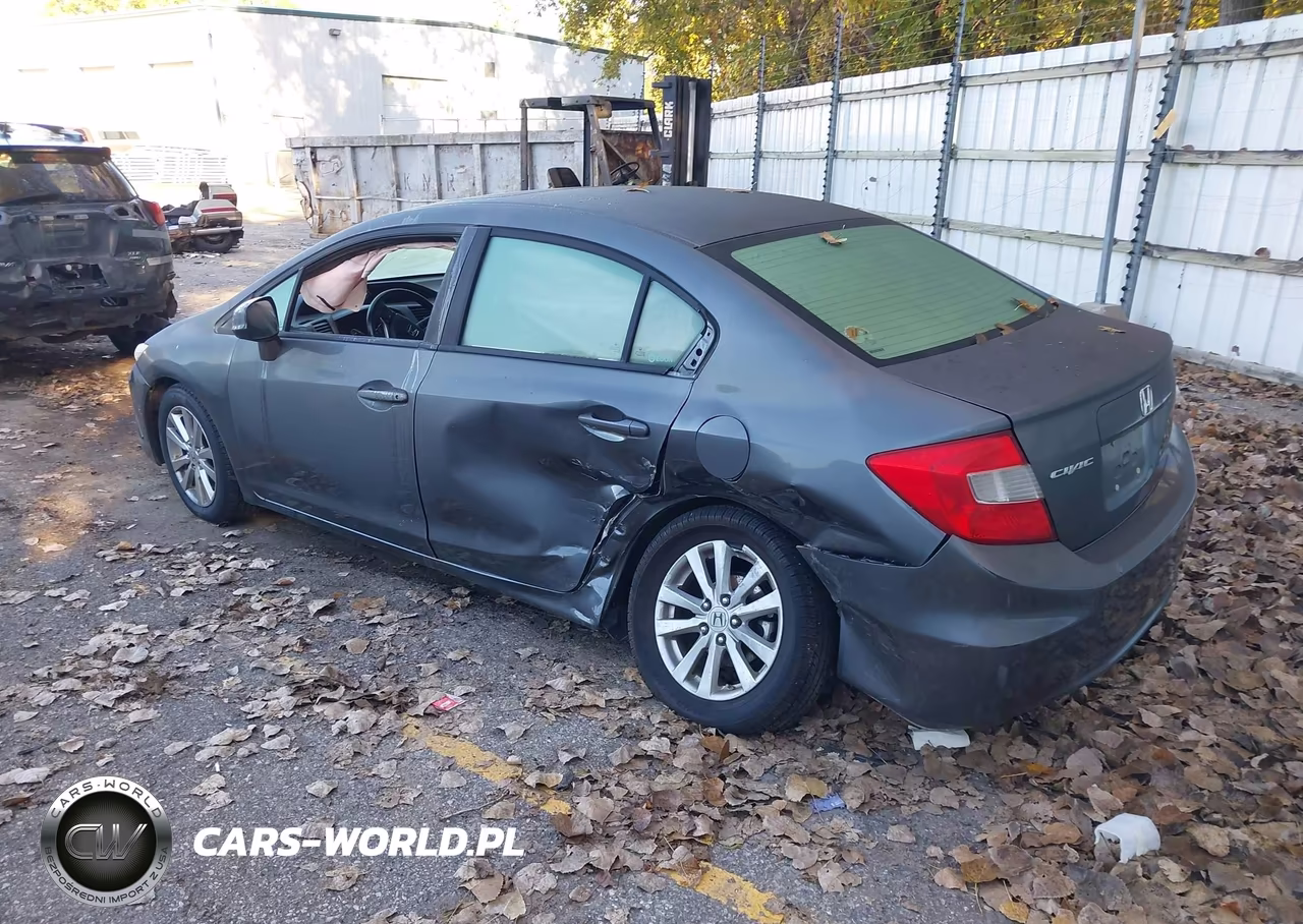 2012 Honda Civic Ex-L VIN:19XFB2F98CE053224 - 3