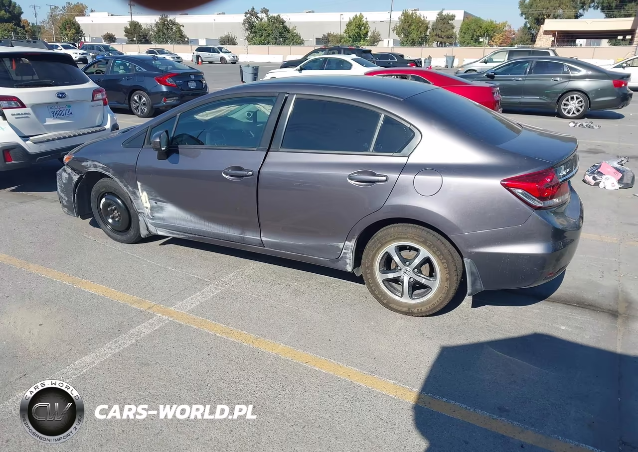 2015 Honda Civic Se VIN:19XFB2F78FE282988 - 3