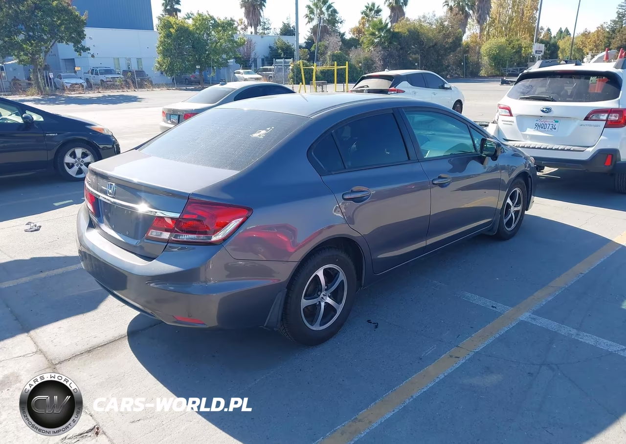 2015 Honda Civic Se VIN:19XFB2F78FE282988 - 4