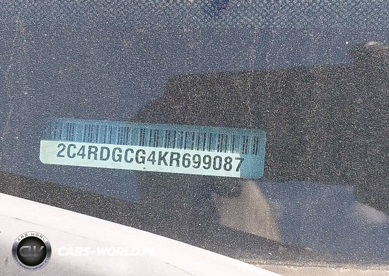 2019 Dodge Grand Caravan Sxt VIN:2C4RDGCG4KR699087 - 9