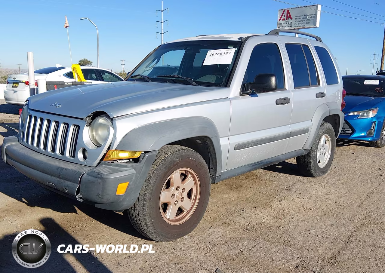 2007 Jeep Liberty Sport VIN:1J4GK48K27W524970 - 2