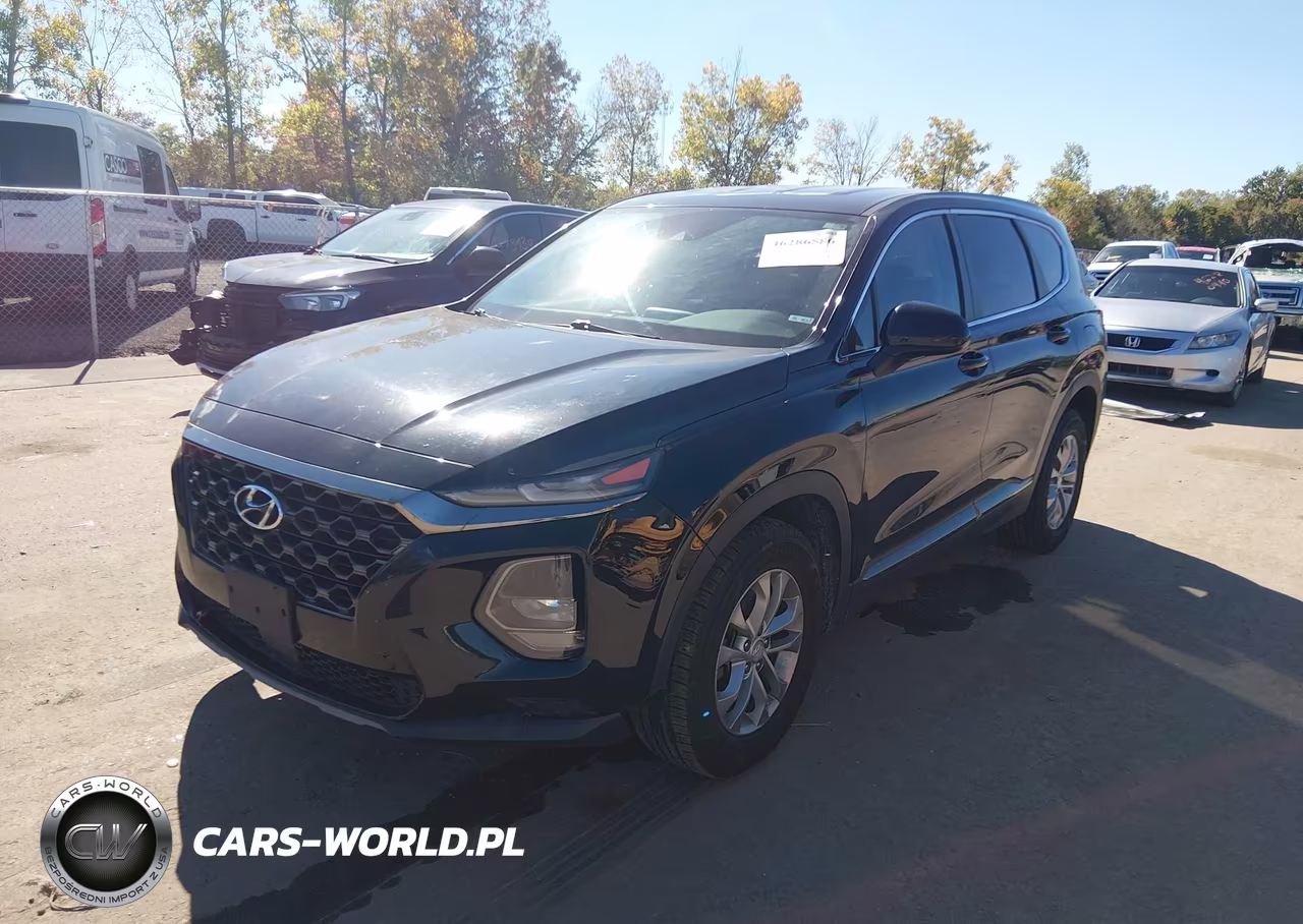 2019 Hyundai Santa Fe Se VIN:5NMS2CAD1KH023523 - 2