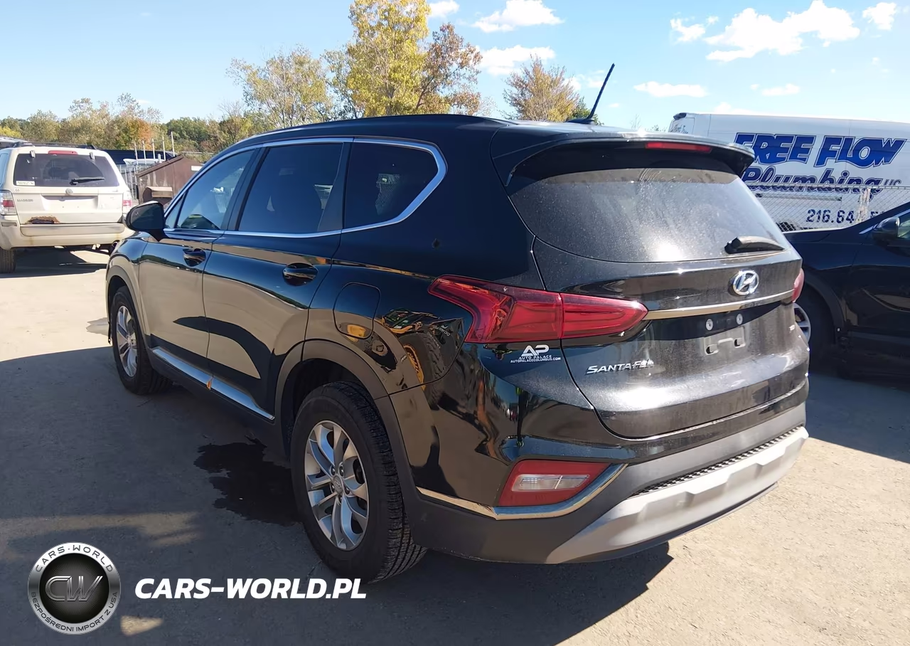 2019 Hyundai Santa Fe Se VIN:5NMS2CAD1KH023523 - 3