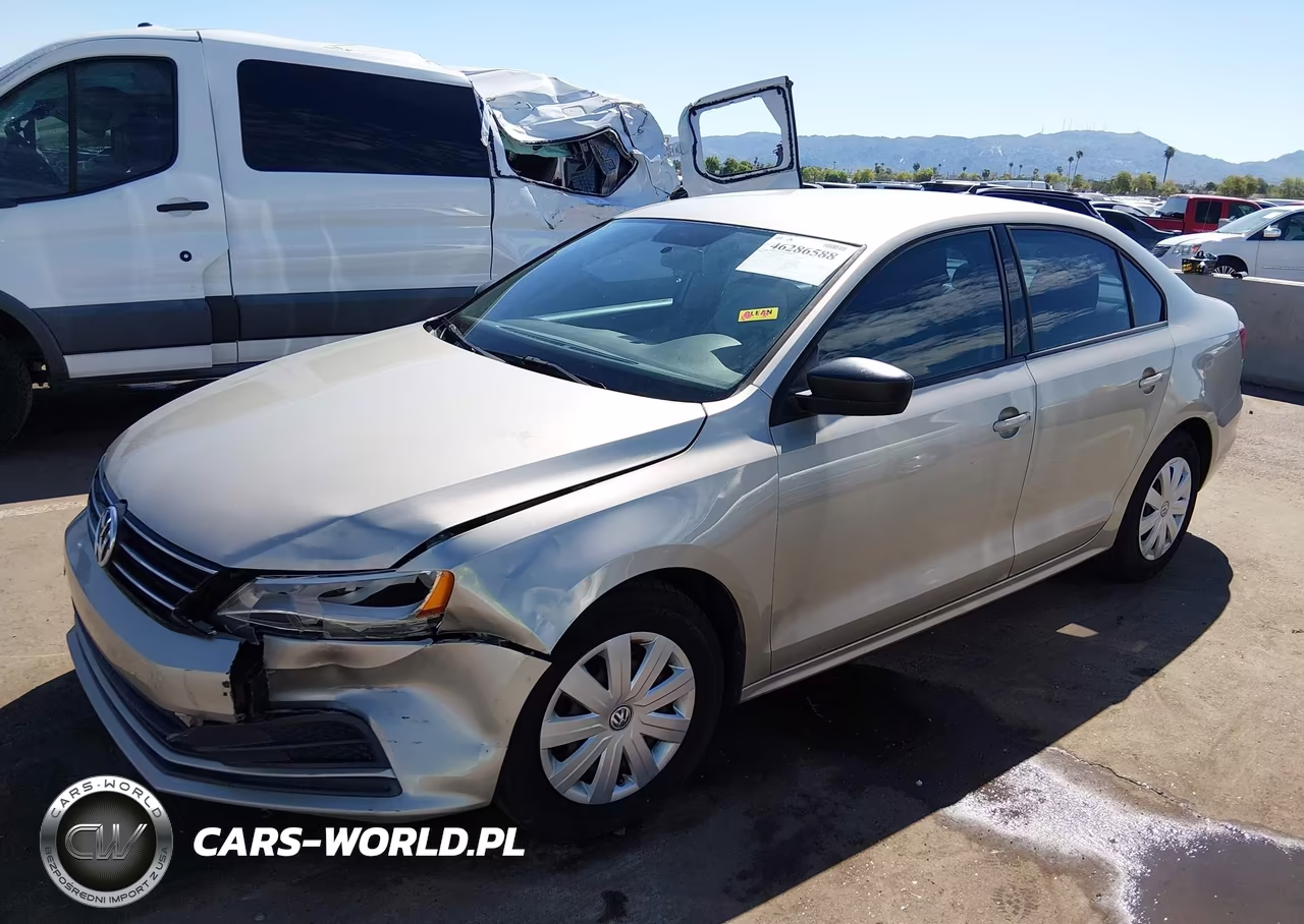 2015 Volkswagen Jetta 2.0L S VIN:3VW2K7AJ8FM426735 - 2