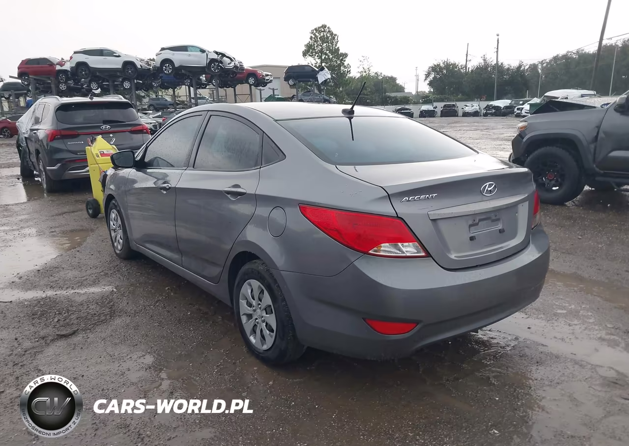 2015 Hyundai Accent Gls VIN:KMHCT4AE1FU855552 - 3