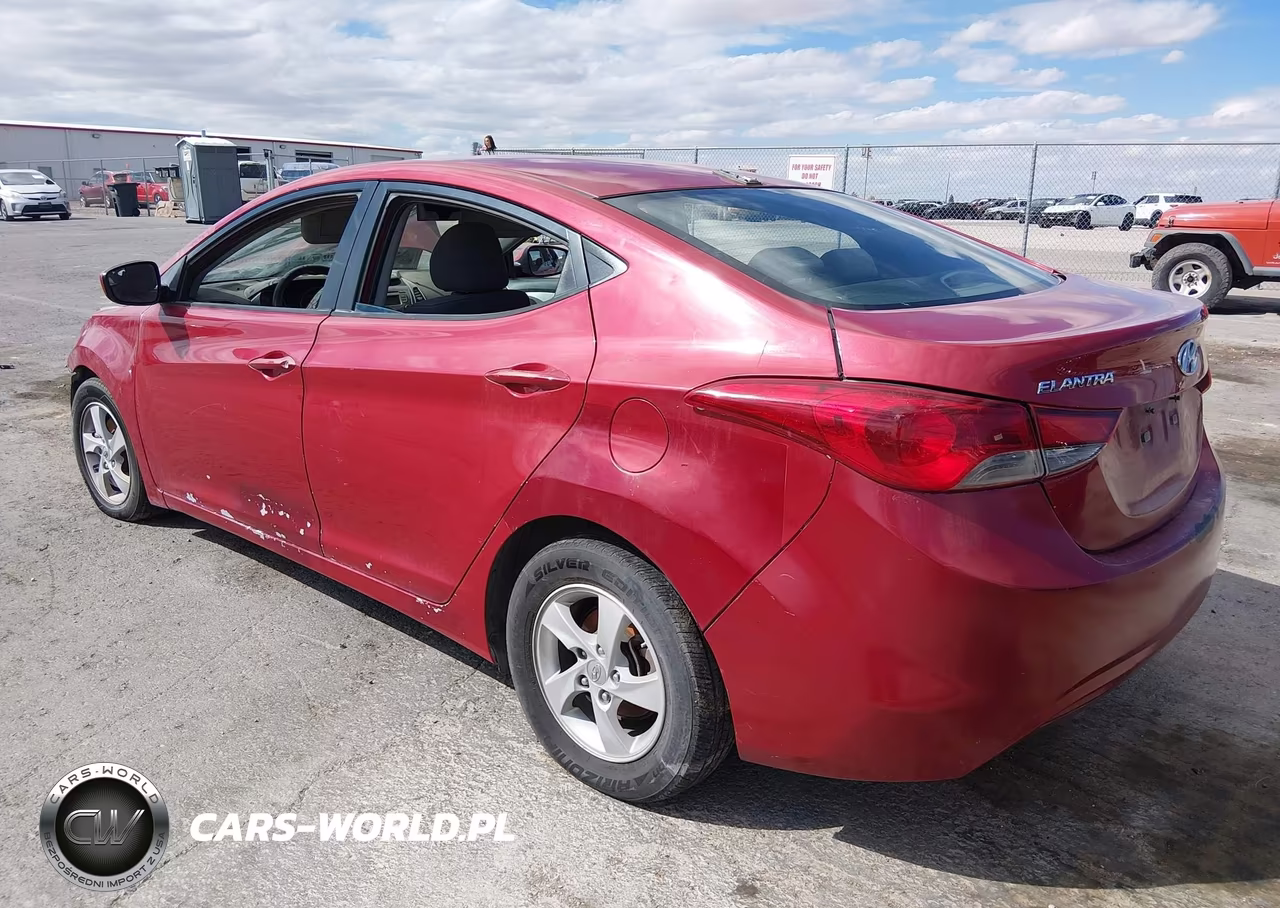 2014 Hyundai Elantra Se VIN:KMHDH4AE7EU203961 - 3